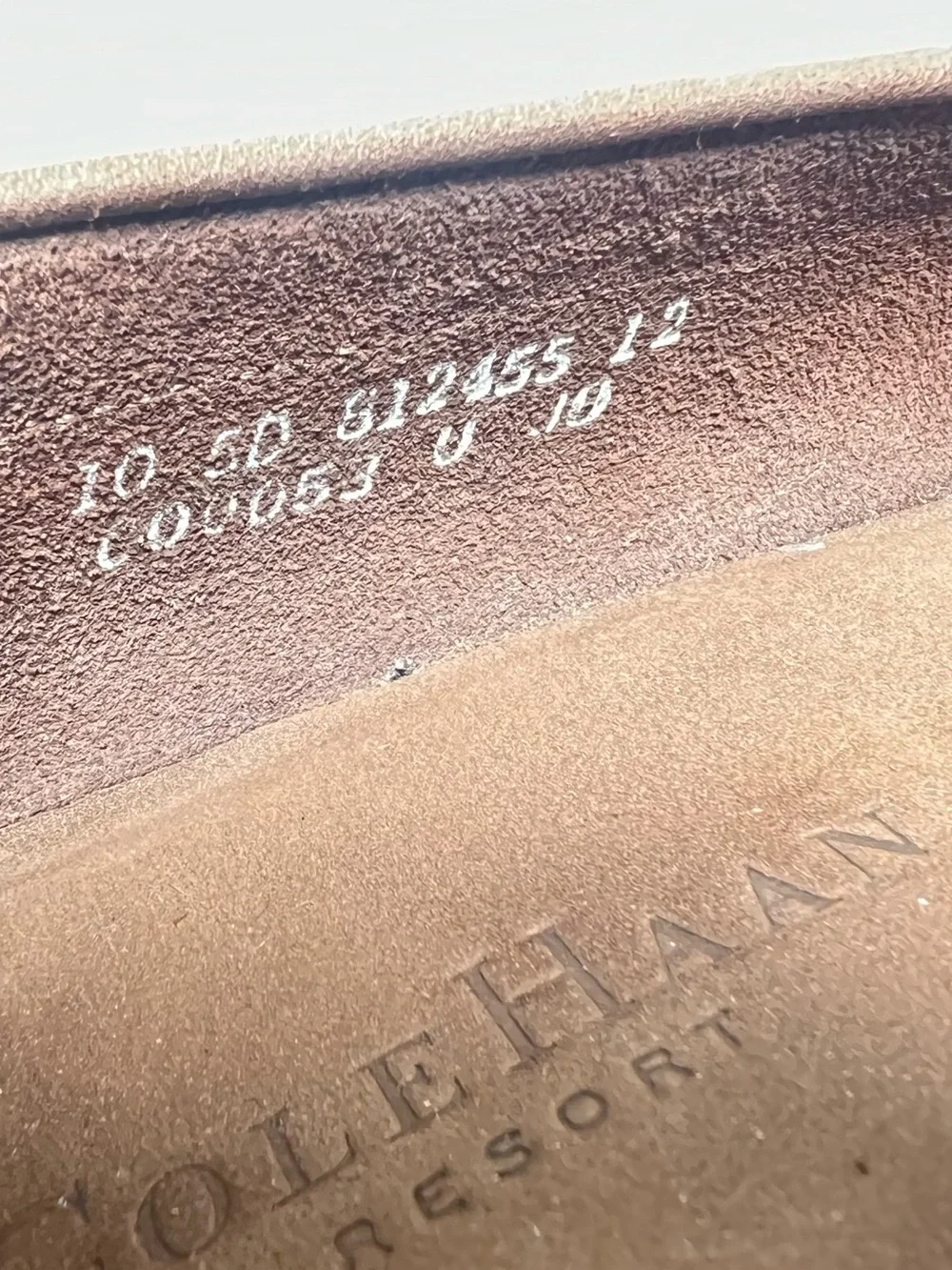 Cole Haan chestnut brown
